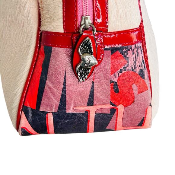 Bridget Shuster Y2k Leather Satchel Bag Rhinestone Coquette Western Retro Chic - Picture 13 of 14